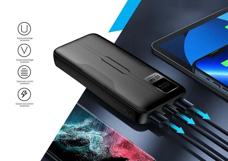 Повербанк Gelius RDS GP-PB302 20000 mAh black (00000099032)