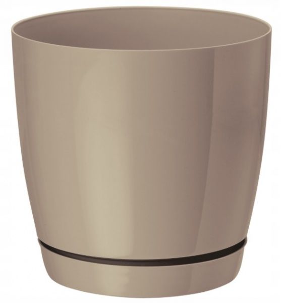 Горщик пластиковий Form Plastic Тоскана Кругла-19 круглий 4,4л лате (0744-002) 