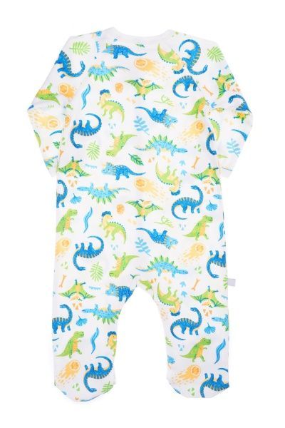 Человечек ТМ Софія Dinosaurs р.68 белый/зеленый 150168 