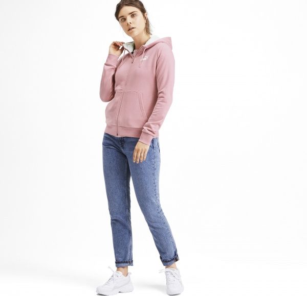 Джемпер Puma Essentials+ Sherpa Hd Jkt 85213194 р. L розовый