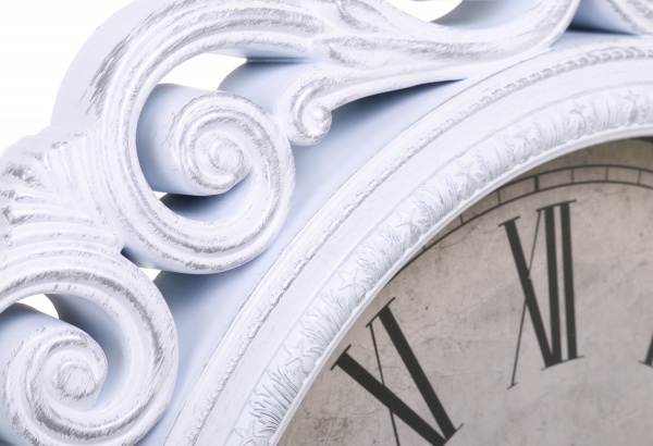 Часы настенные Ticker белый 61x62 см