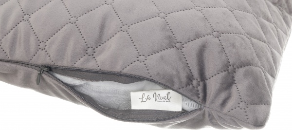 Подушка декоративная Verona 45x45 см темно-серый La Nuit 