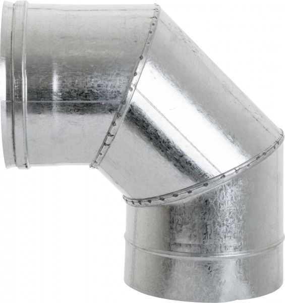 Колено моно 0,55 мм оц Ф180 мм 90°Versia-Lux 