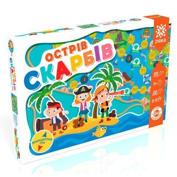 Игра настольная Зірка Остров сокровищ 76640