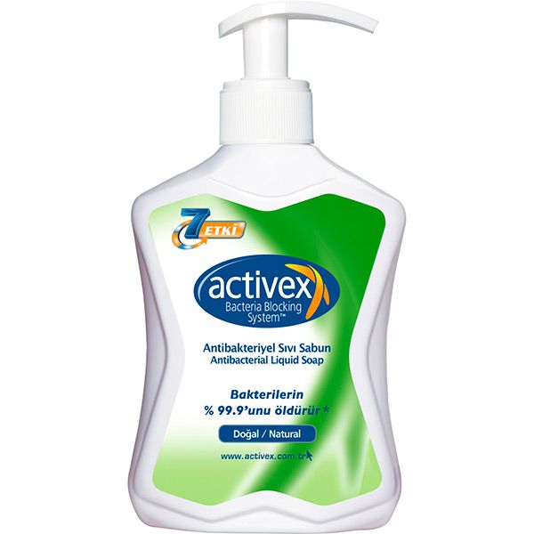 Жидкое мыло Activex Антибактериальное натуральное 300 мл