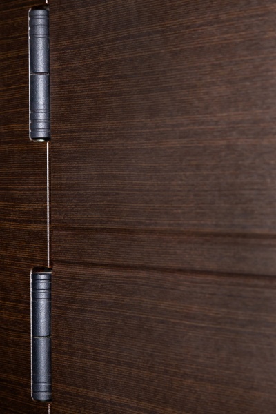 Дверь входная Revolut Doors В-413 мод. 163 венге горизонт темный / дуб пломбир горизонт 2040x840 мм левая