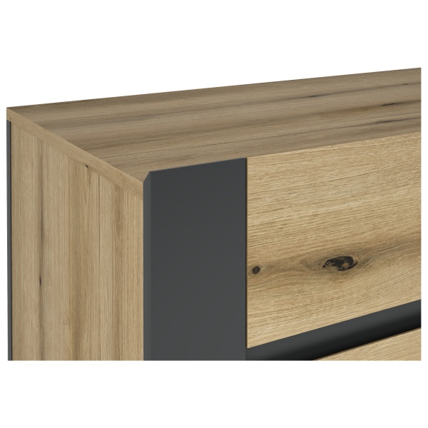 Комод Грейд Combo №3 1000х788х421 мм дуб эвок прибрежный /дуб эвок прибрежный/графит серый 