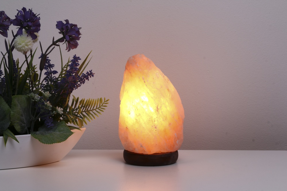 Настольная лампа соляная Sensio 01A/RSB 15 Вт E14 оранжево-розовый 49728