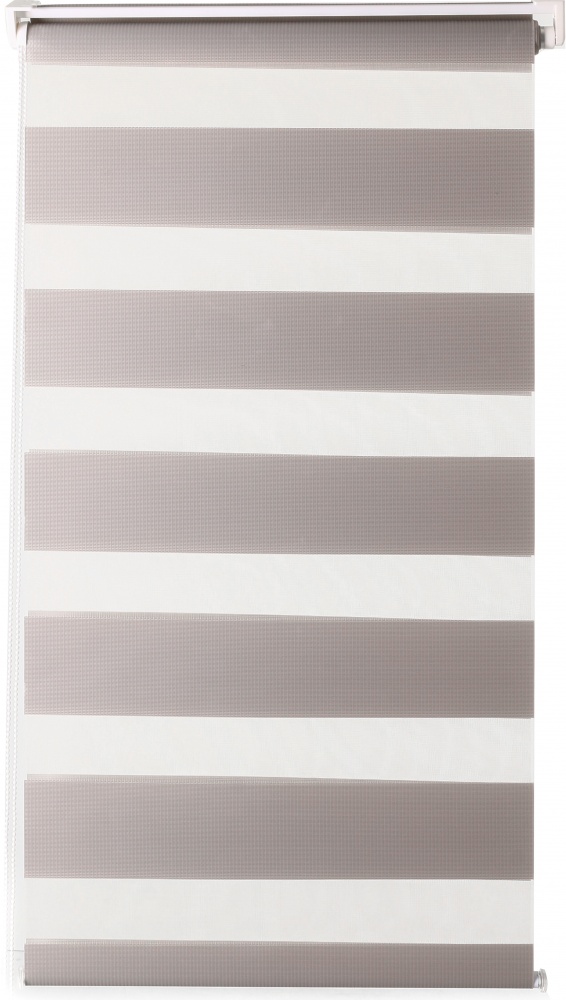 Ролета день-ночь Vivendi B201 тауп 83x160 см