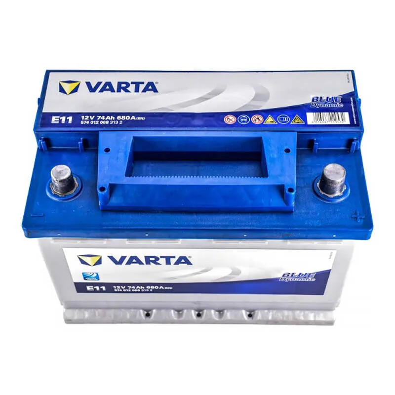 Аккумулятор автомобильный Varta Dynamic SLI E11 74Ah 680A 12V «+» справа (574012068)
