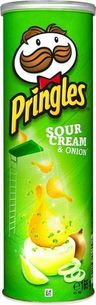 Чіпси Pringles Sour cream and onion 165 г (5053990101597) 