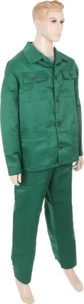 Костюм рабочий Торнадо Мастер (куртка и штаны) рост 3/4 р. 60-62 зеленый