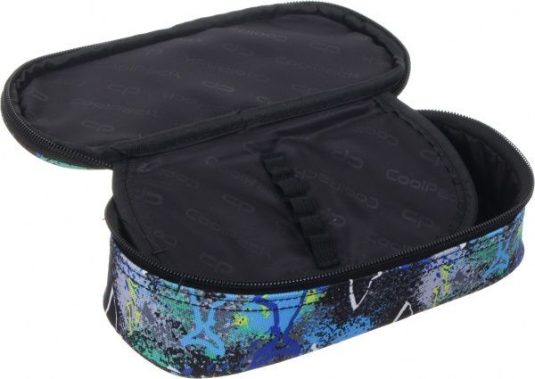 Пенал Campus Sharks CoolPack синий с рисунком