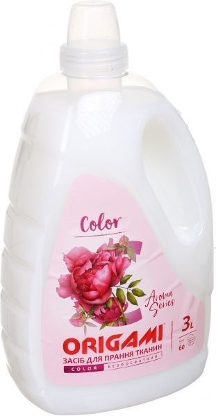 Гель для машинной и ручной стирки Origami Aroma Color 3 л