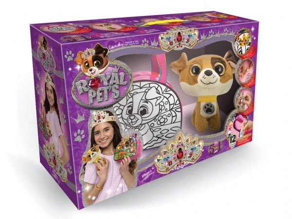 Набор для творчества Danko Toys ROYAL PET`S сумочки с собачками укр. (7) в ассортименте