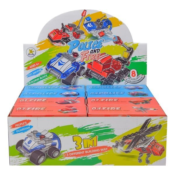 Конструктор 8 шт. в ассортименте SM199B