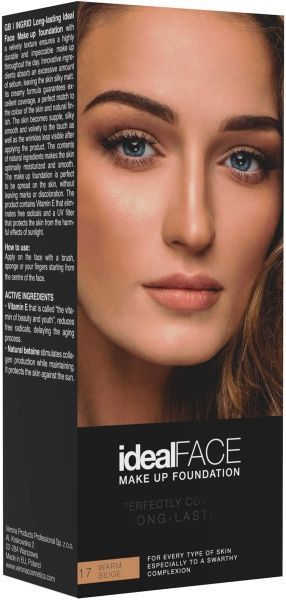 Тональный крем INGRID Ideal Face 17 Warm Beige 30 мл