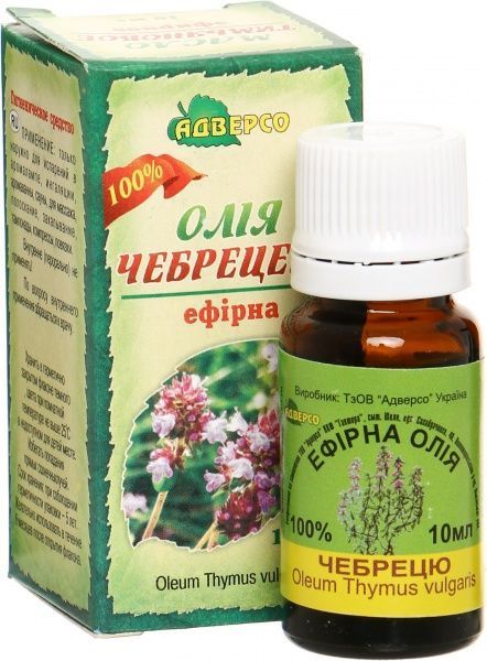 Эфирное масло Адверсо Чебрецю 10 мл 