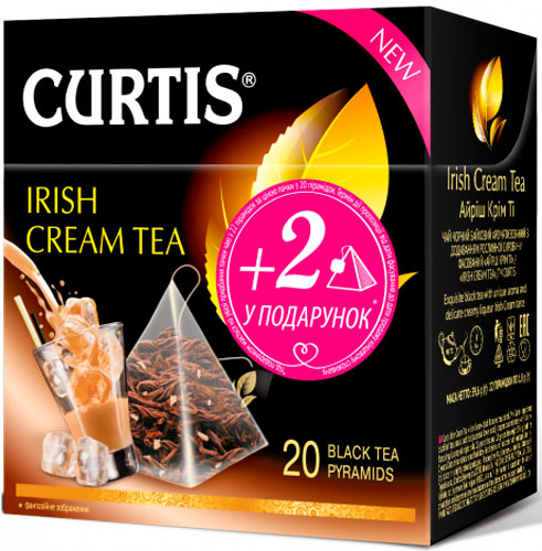 Чай черный Curtis Irish Cream Tea 22 шт. 36 г 
