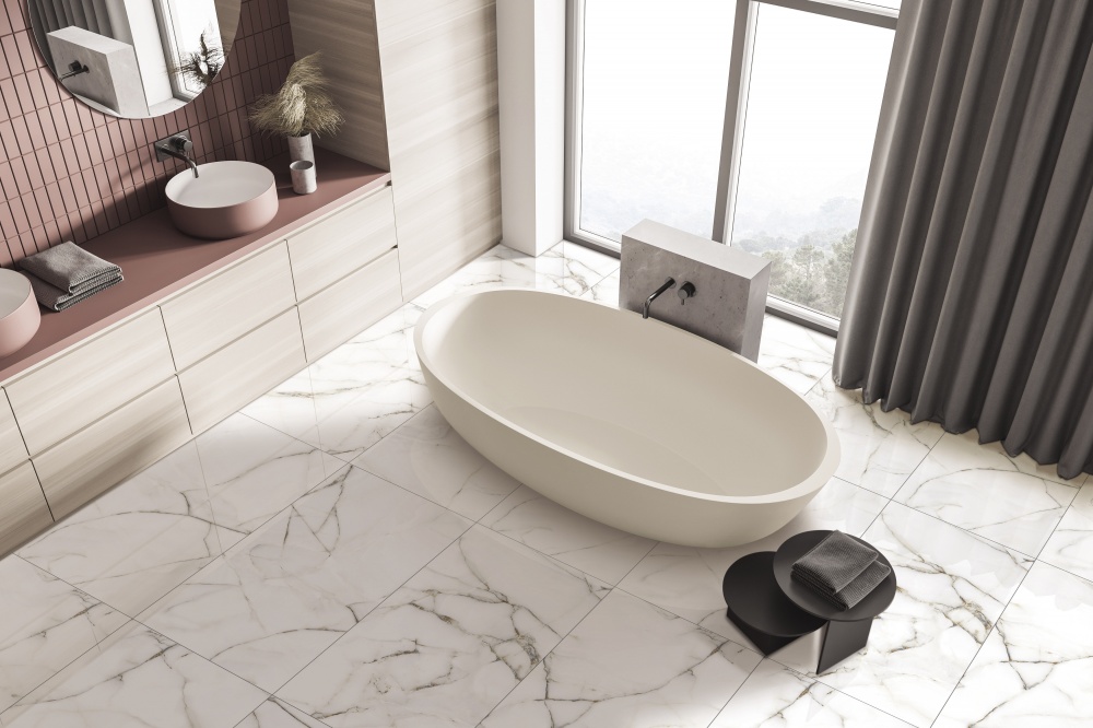 Плитка Cerossa Ceramica BOLD ONYX WHITE polished 60х120 см