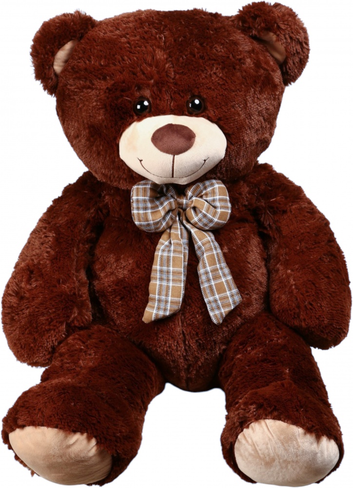 М'яка іграшка HW Plush Paws Ведмідь 100 см темно-коричневий HF10956 39'