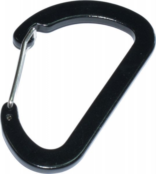 Карабин алюминиевый с рычагом 4x45x73 мм