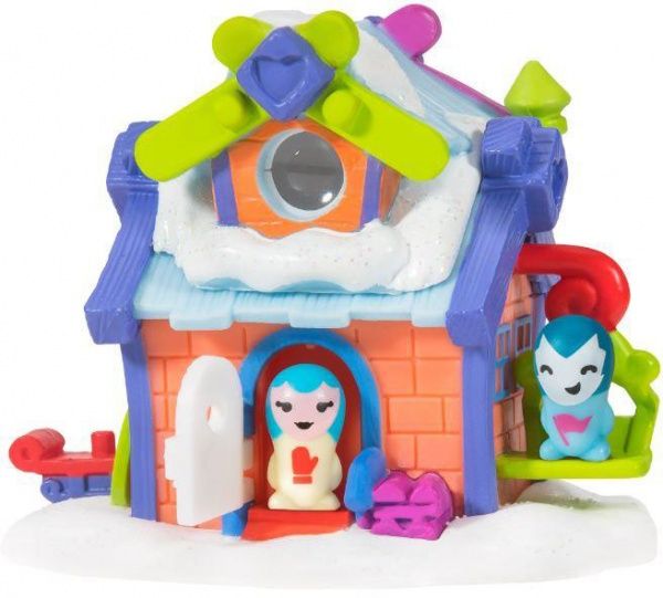 Ігровий набір Jazwares Nanables Small House Зимовий дивосвіт Лижний будиночок Схованка (NNB0031) 