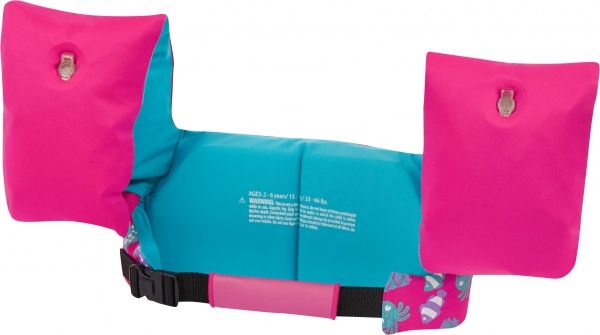 Нарукавники TECNOPRO KIDS SWIM AID Kids swim aid SS20 303322-900391 розовые