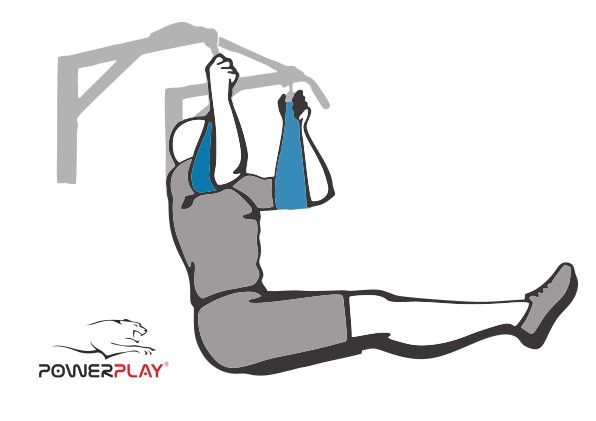 Петлі для тренінгу підвісні для пресу (Береша) PP_7061_Black