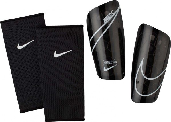 Щитки футбольні Nike Mercurial Lite р. L чорний SP2120-013