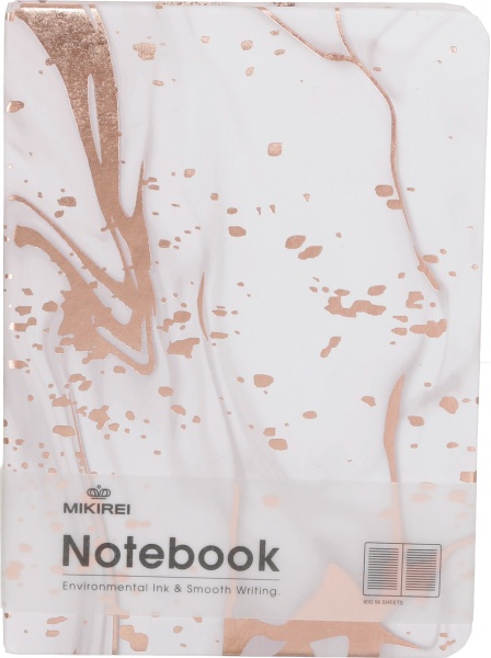 Блокнот Розовый мрамор 1 14,5х10,5 см