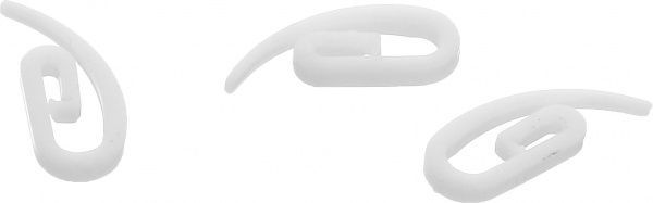 Крючки АГС Сигма 50 шт. белый 