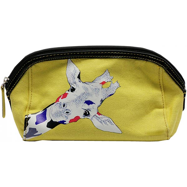Косметичка Gentelman Giraffi желтая 20x11x9 см