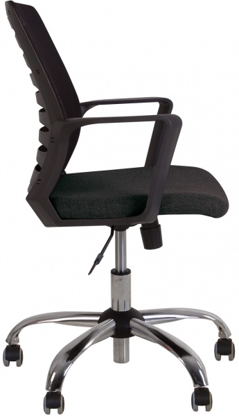 Кресло Nowy Styl WEBSTAR GTP BLACK TILT CHR61 P OH/5 ZT-24 черно-серый 