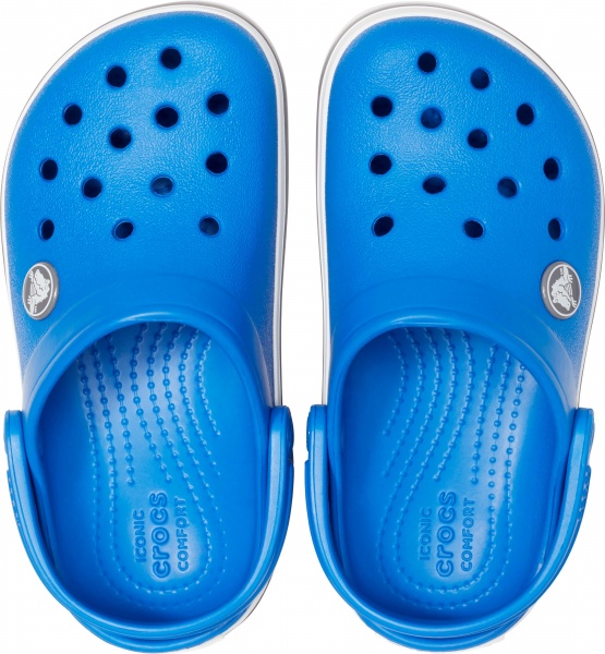 Сабо Crocs CROCBAND KIDS CLOG T 207005 207005-4JN р.25-26 голубой