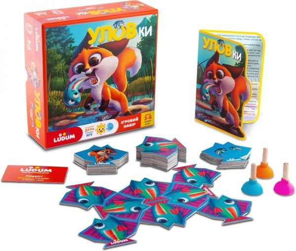 Игра настольная Ludum Уловки (игра/рассказ/аудиосказка) LD1046-54