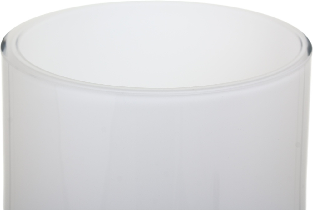 Ваза стеклянная Wrzesniak Glassworks Confetti 50 см черно-белая 17-9324A