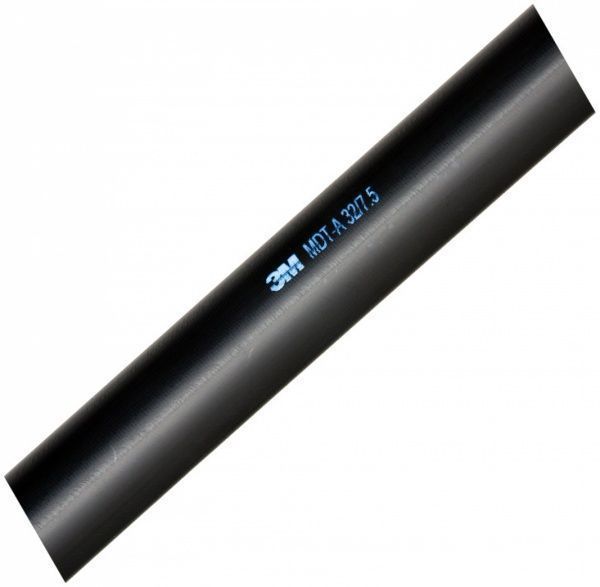 Трубка термоусаджувальна середньостінна 3M із клеєм чорна поліолефін MDT-A 32/7,5