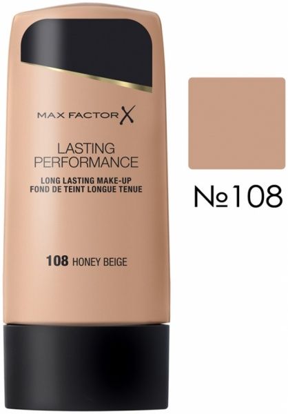 Тональная основа Max Factor LASTING PERFORMANCE № 108 медово-бежевый 35 мл