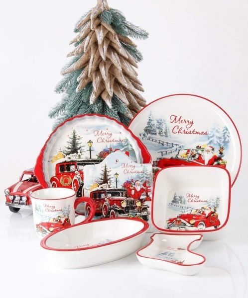 Чашка для чаю New Year Car 550 мл. 358-980 Lefard