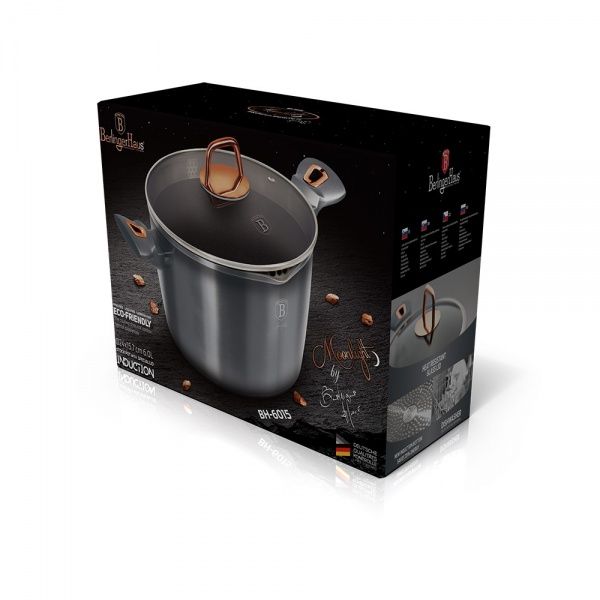 Кастрюля с крышкой Moonlight Edition 6,0 л BH 6015 Berlinger