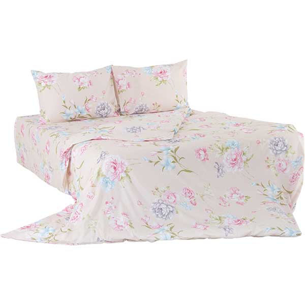 Комплект постельного белья двуспальный Ibodo Пион