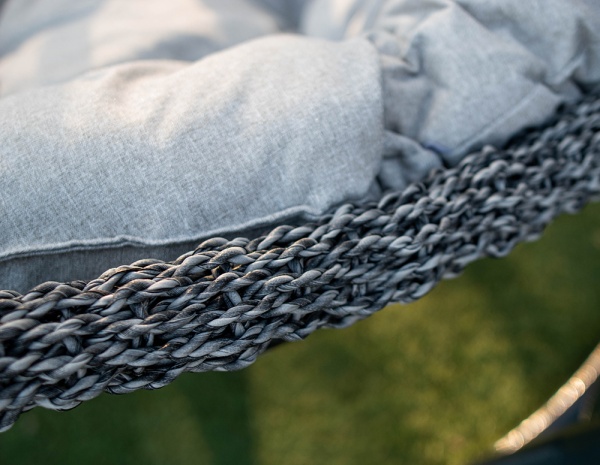 Кресло подвесное Украинские конструкции Фортуна Премиум серое