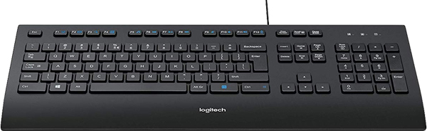 Клавіатура Logitech Keyboard K280e for Business USB (L920-005217) black 