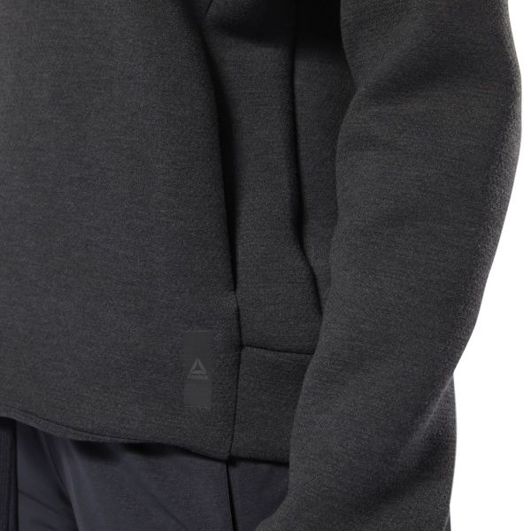 Свитшот Reebok TS COWL NECK DU4057 р. XS черный