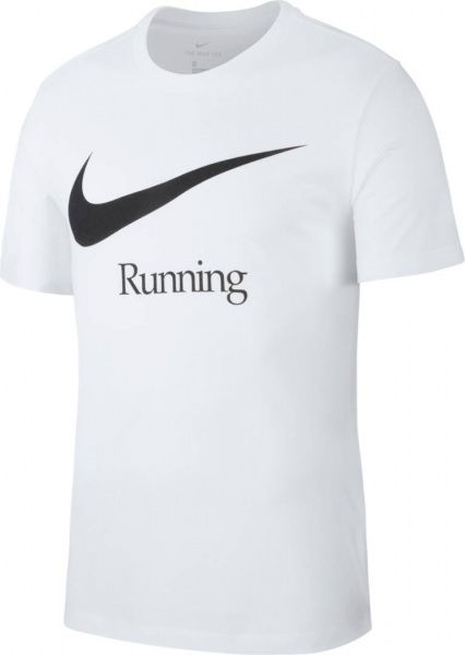Футболка Nike M NK DRY RUN HBR CK0637-100 XL білий