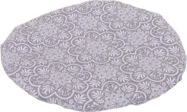 Чехол для стула Агата Кружево капучино на резинке 33х33 см La Nuit