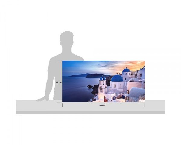 Репродукция Санторини 96x48 см i_96x48_00060 