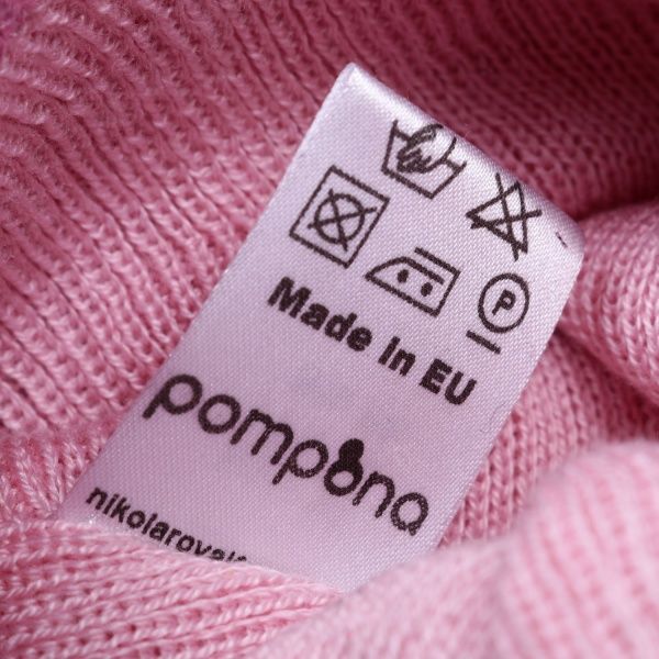 Комплект шапка + снуд унисекс Pompona р.52-54 розовый 20 Z P 51 k 