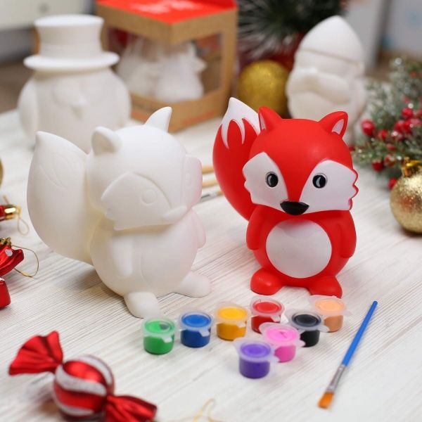 Набір для творчості скарбничка-розмальовка Пінгвін Річ-Ленд 